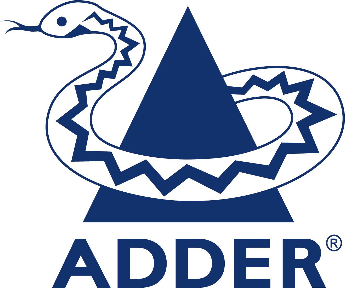 2018-10_Adder_logo_crest_coreblue 2018-10_Adder_logo_crest_coreblue